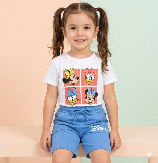 Minnie & Daisy Girls T-Shirt & Shorts Set